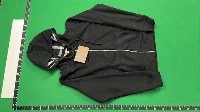 Burberry Hoodies & Sweatshirts Logo and check-detail product detail image 3