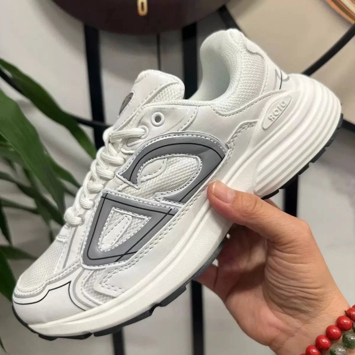 AMIRI Sneakers Low-top chunky lace-up — B30-Silver