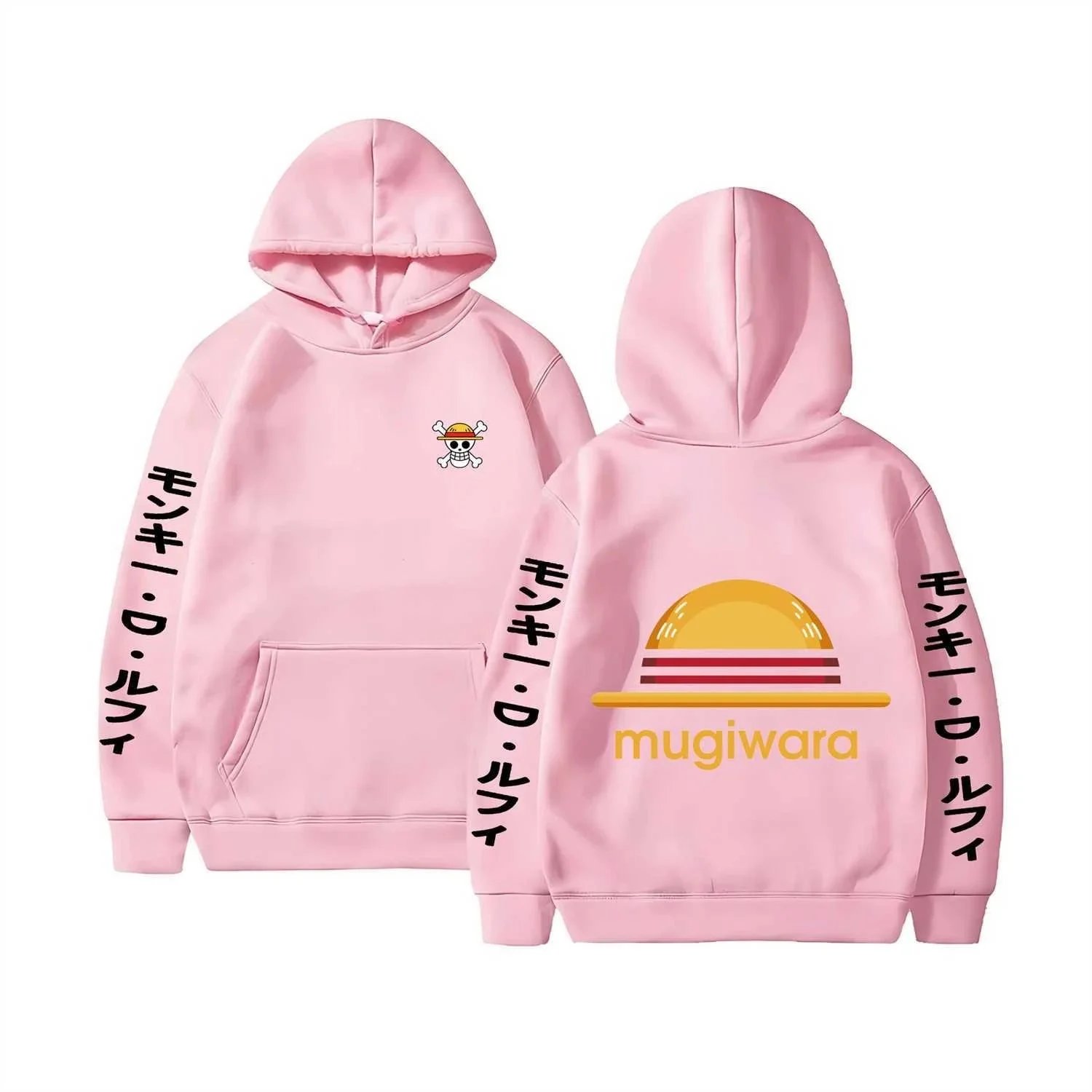 Unbranded Hoodies & Sweatshirts Graphic Print — 18 pink
