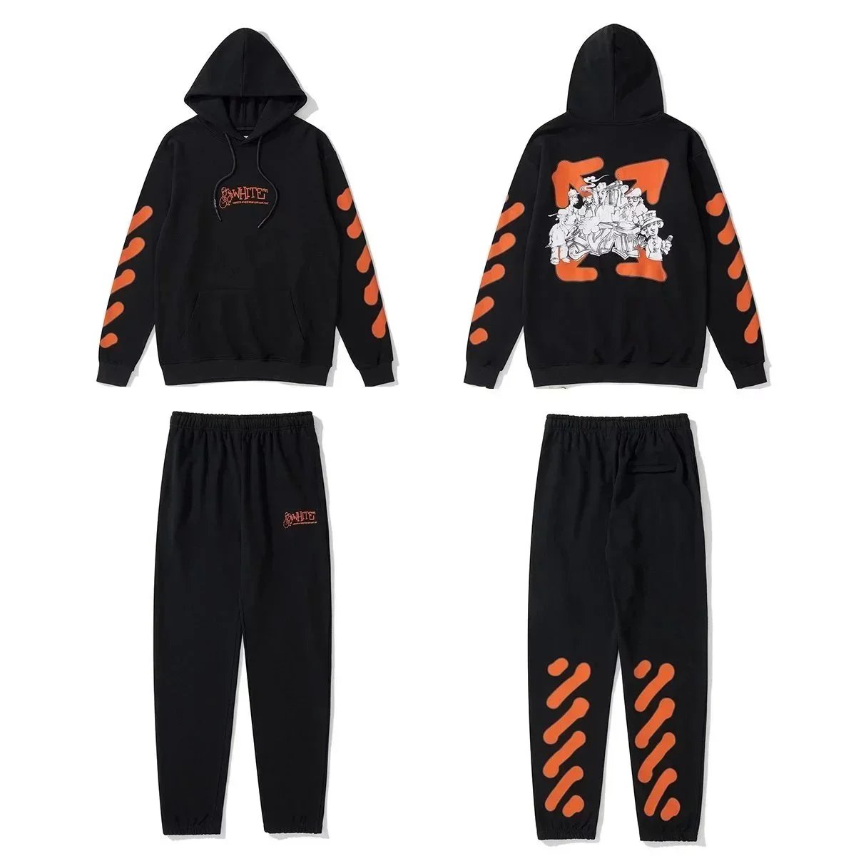 Lacoste Matching Sets Zip-Up Track Jacket and Pants Set image 5