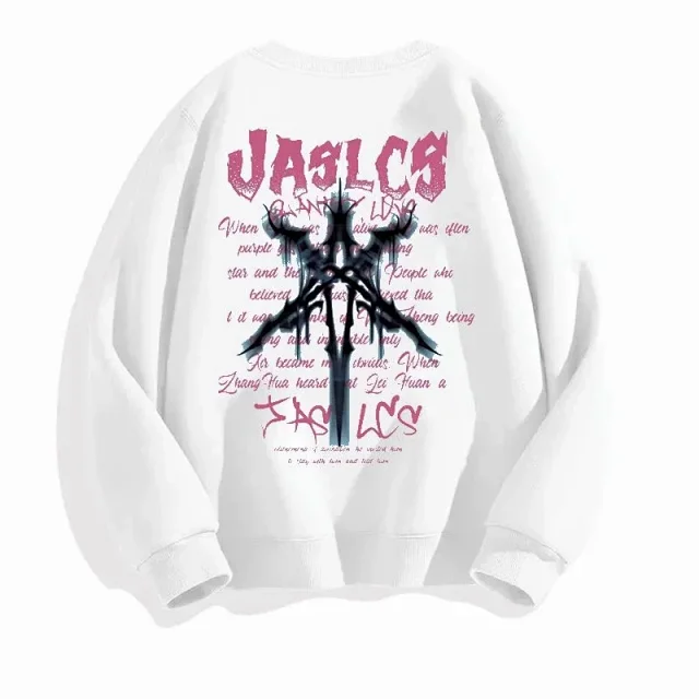 Unbranded Hoodies & Sweatshirts Oversized graphic print pullover product detail image 7