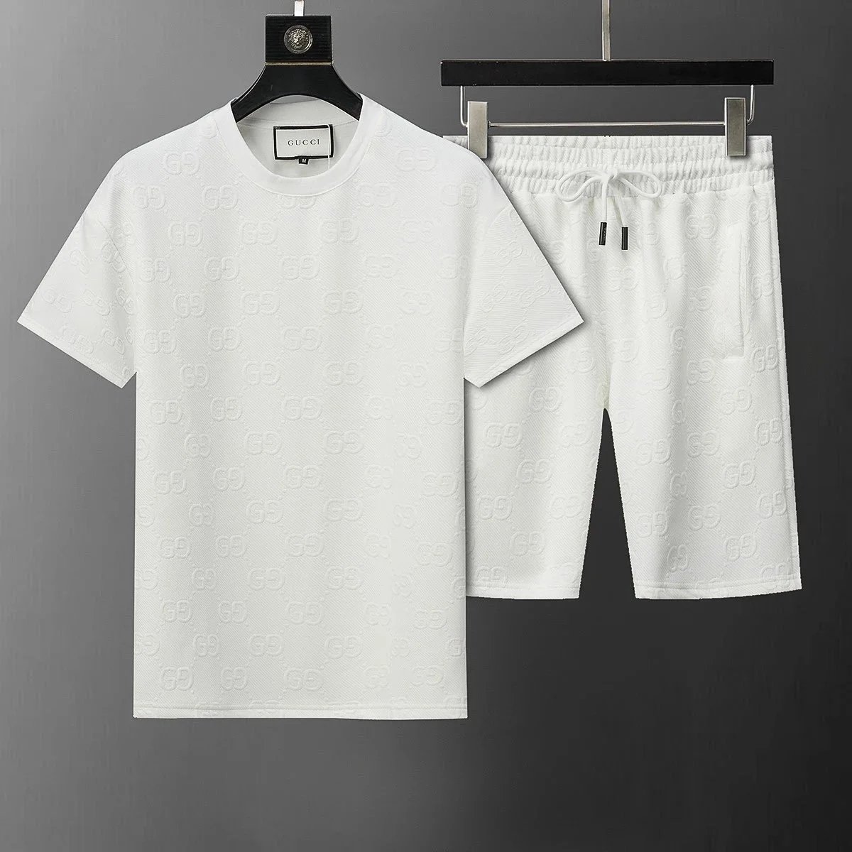 Gucci Matching Sets Short-Sleeve T-Shirt and Drawstring Shorts Set image 8