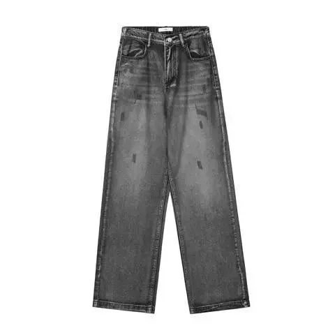 Unbranded Jeans Loose-Fit Graphic and Distressed Designs image 8