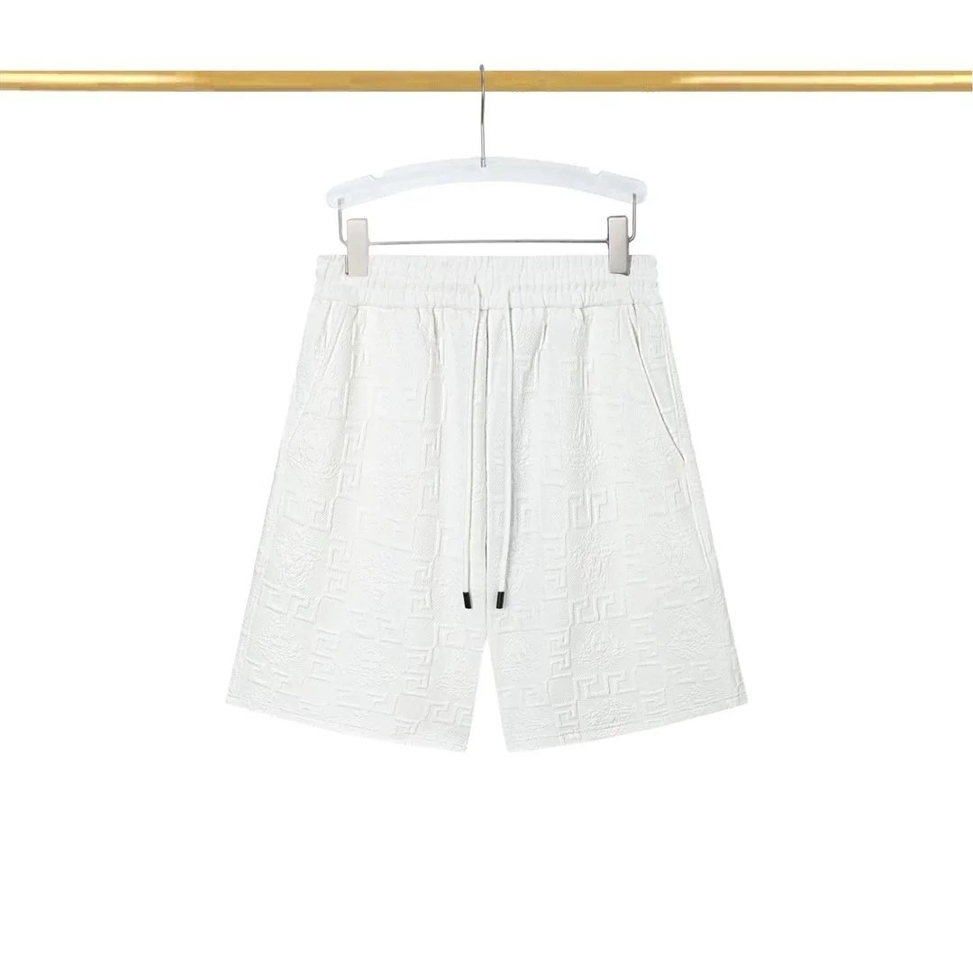 Louis Vuitton Matching Sets Monogram Short-Sleeve T-Shirt and Shorts Set — 32 white