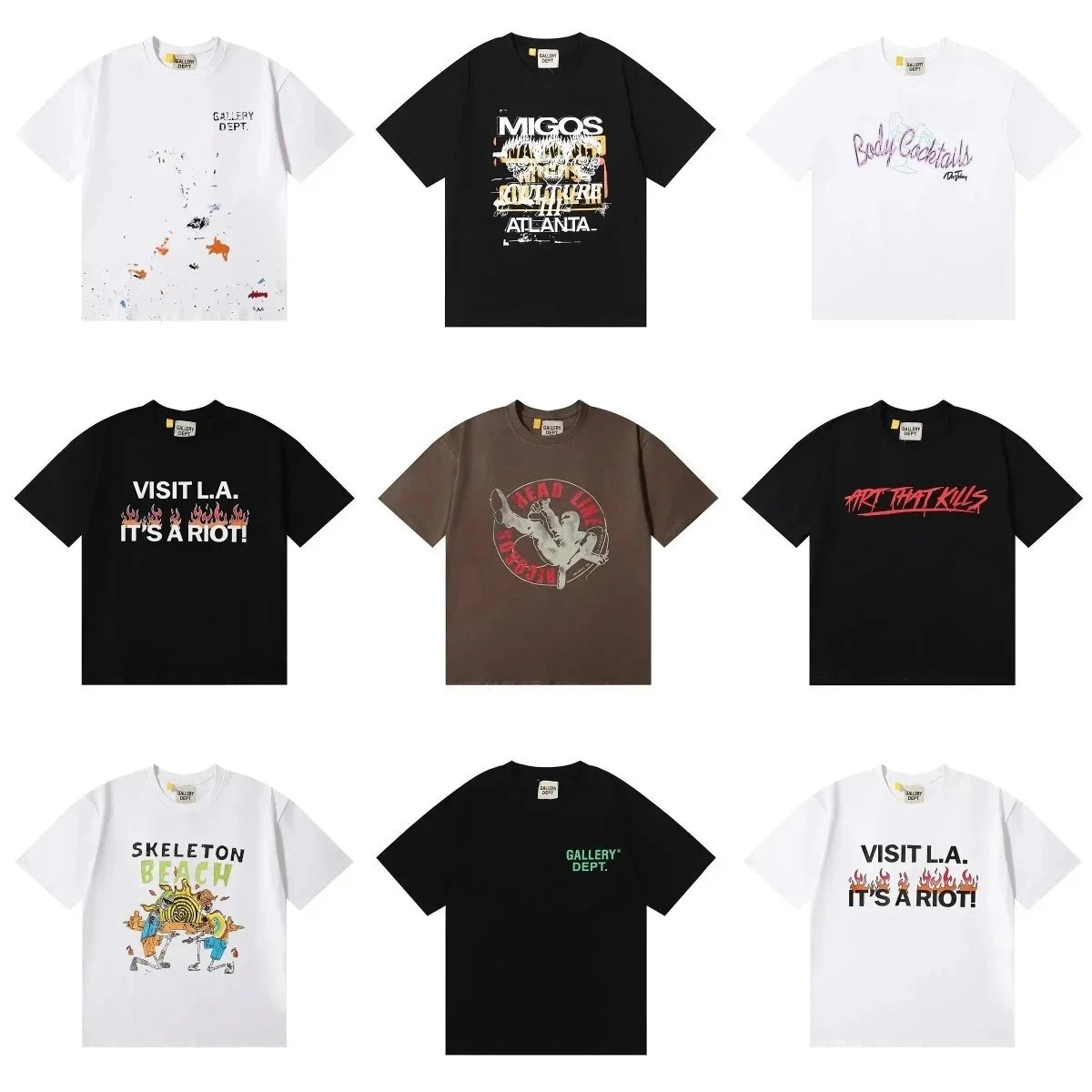 Gallery Dept. T-Shirts Graphic Short-Sleeve T-Shirt image 1