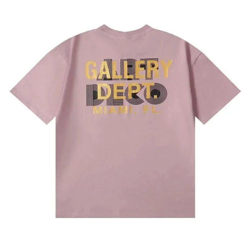 Gallery Dept. T-Shirts Graphic Short-Sleeve T-Shirt — 14 Pink*High version
