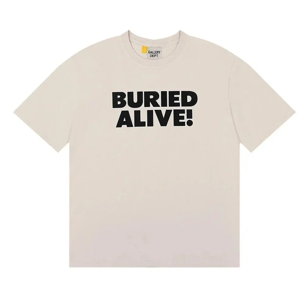 Gallery Dept. T-Shirts Graphic Short-Sleeve T-Shirt — 20 Khaki*High version