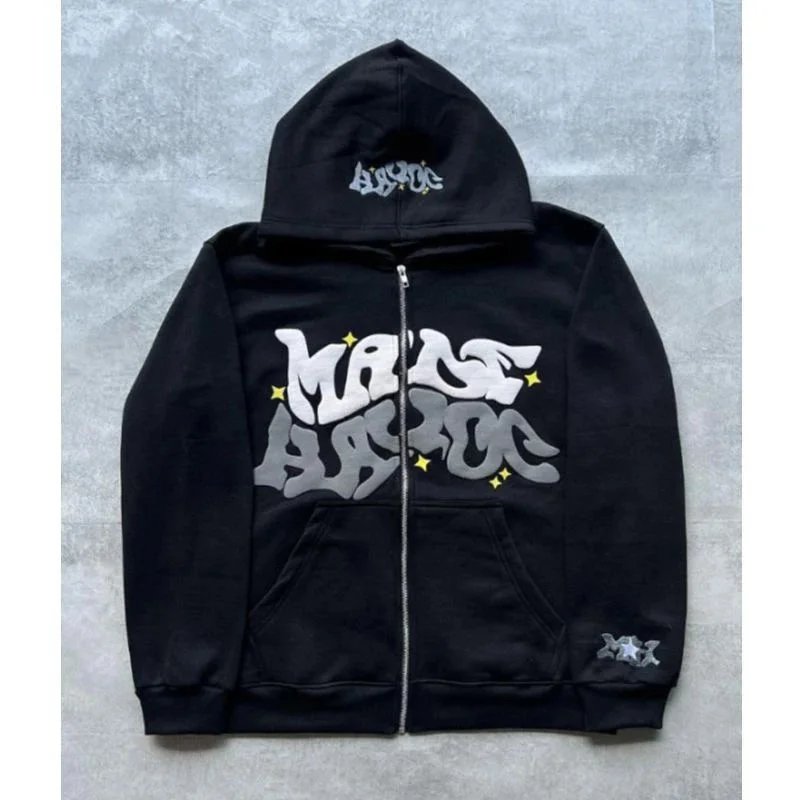 Unbranded Hoodies & Sweatshirts Graphic Print — 31 black