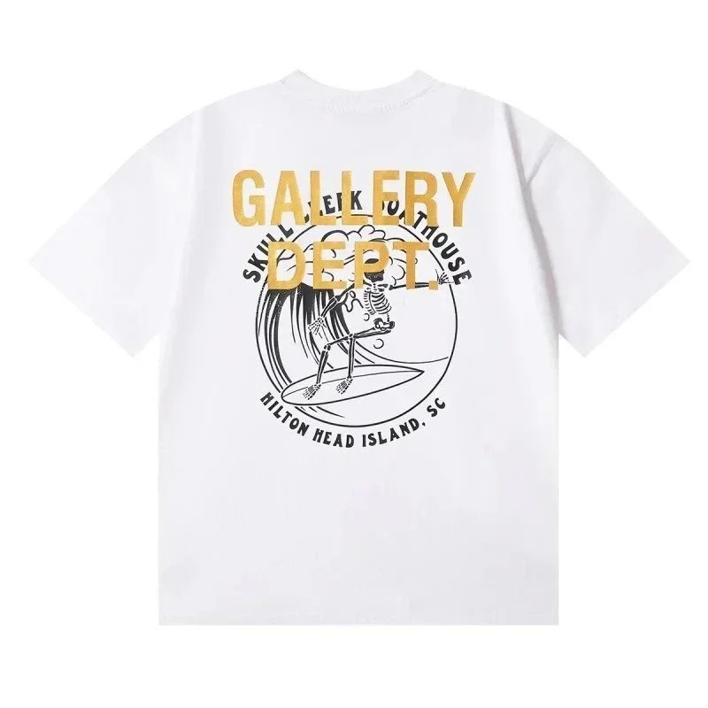 Gallery Dept. T-Shirts Graphic Short-Sleeve T-Shirt — 36 white*High version