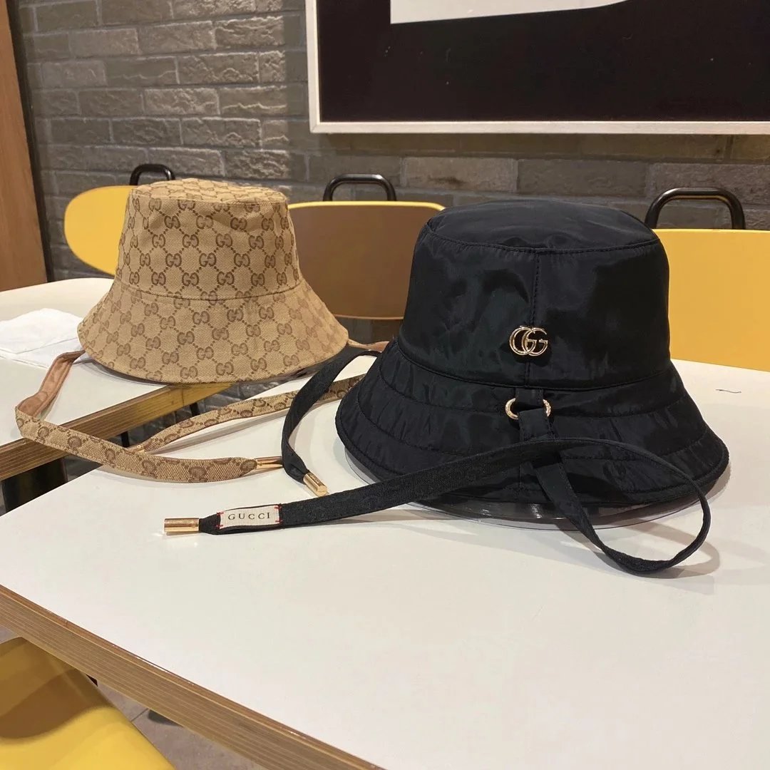 Gucci Hats Bucket Hat with Chin Strap image 4