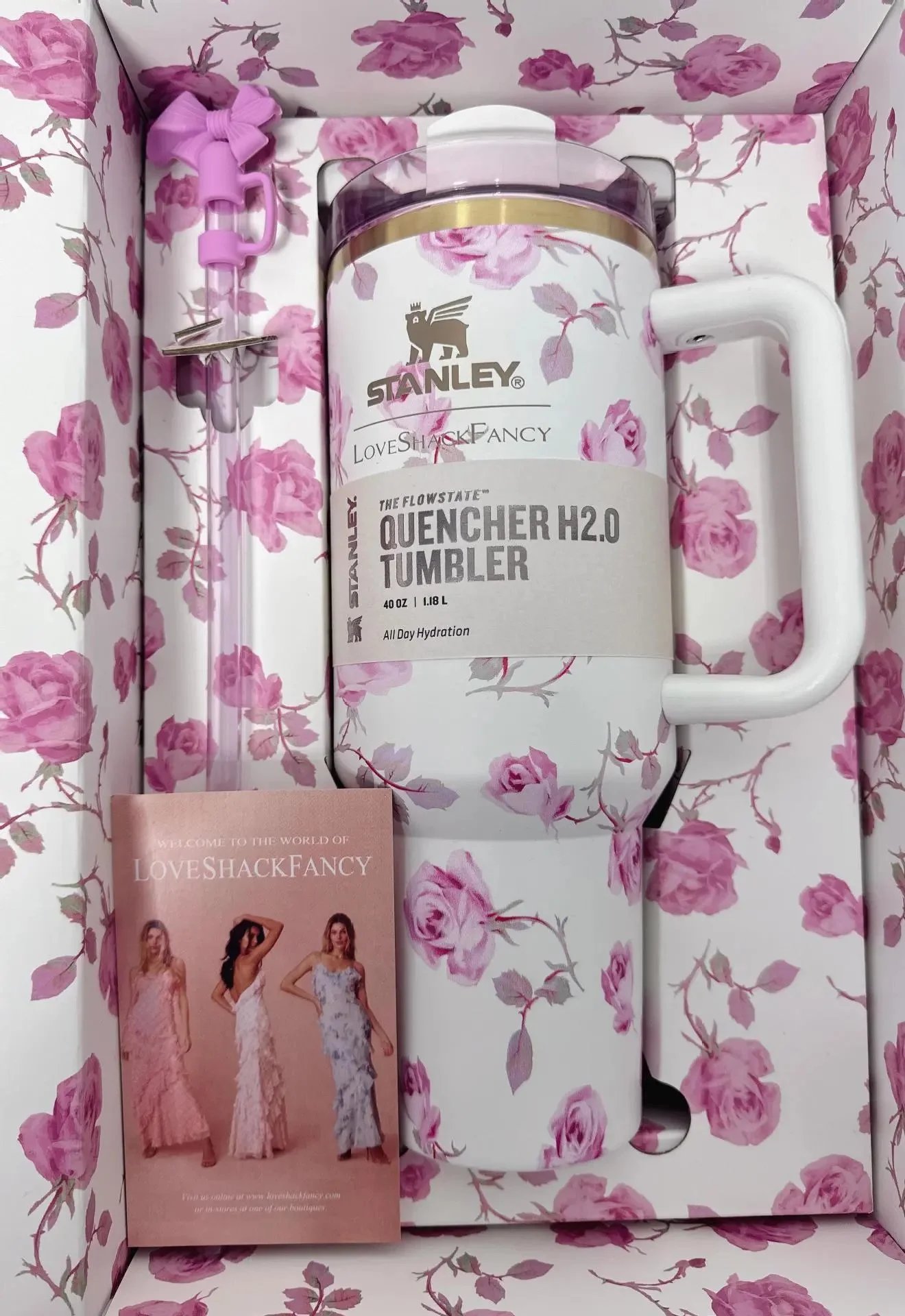Stanley Uncategorized Quencher H2.0 FlowState 40 oz Tumbler — 18 Style*high quality