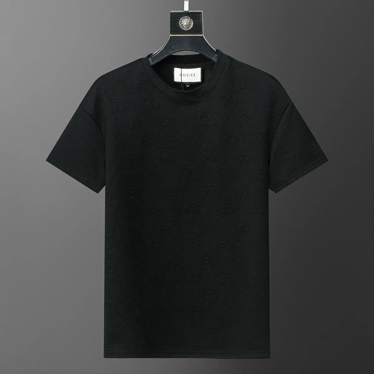 Gucci Matching Sets Short-Sleeve T-Shirt and Drawstring Shorts Set — 20 black