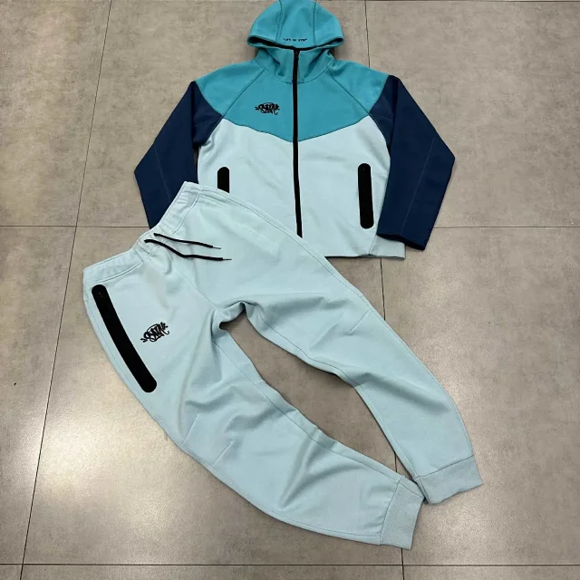 Life of Syn Jackets Hooded Zip-Front Colorblock Jacket product detail image 6