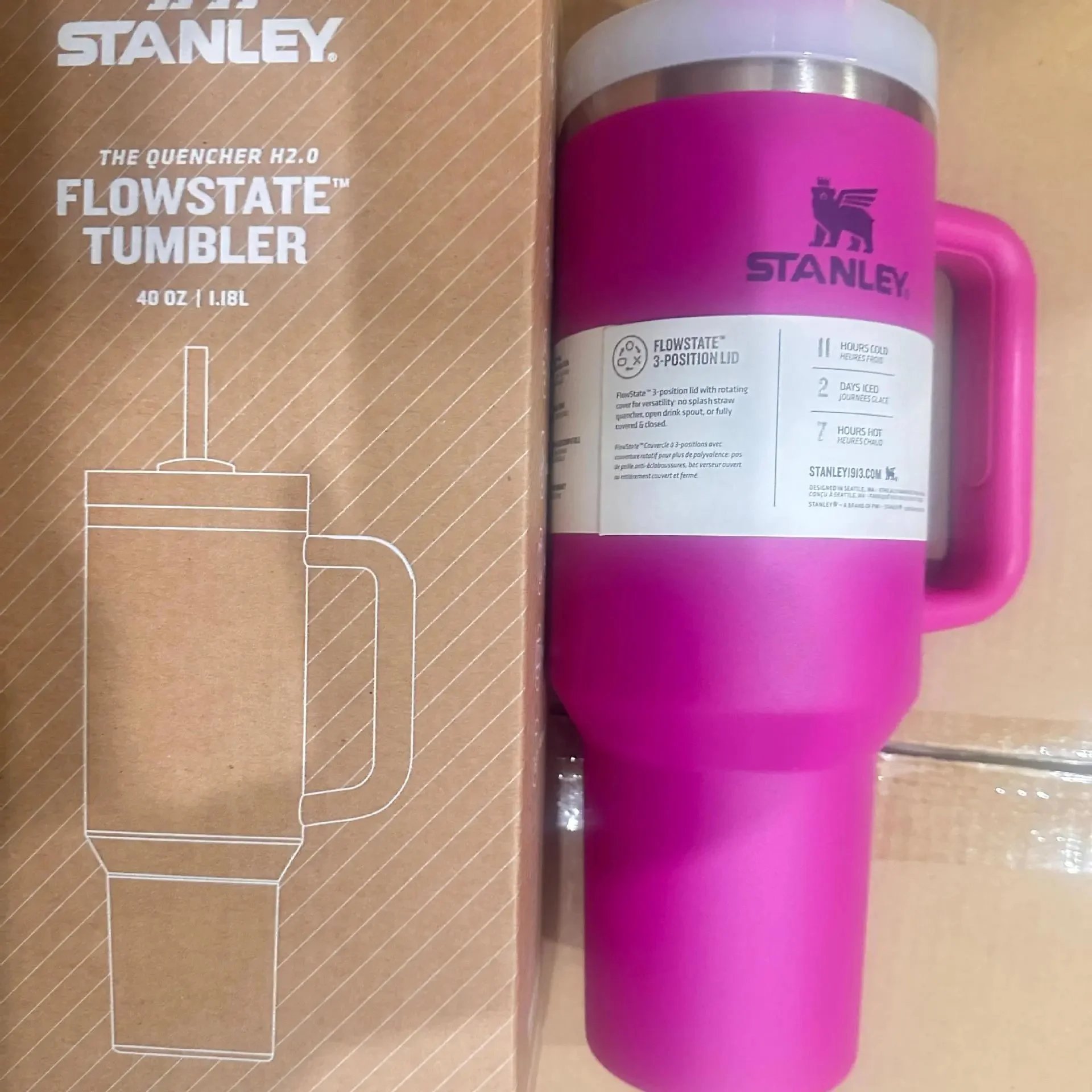 Stanley Uncategorized Quencher H2.0 FlowState 40 oz Tumbler image 6