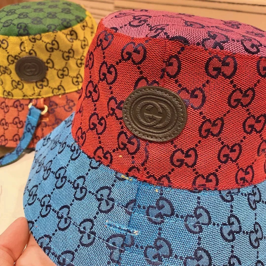 Gucci Hats Logo-print baseball caps and bucket — 16