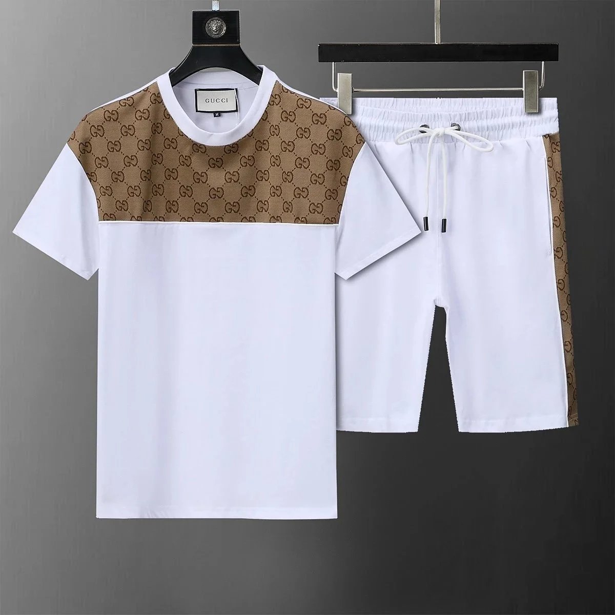 Gucci Matching Sets Short-Sleeve T-Shirt and Drawstring Shorts Set image 5