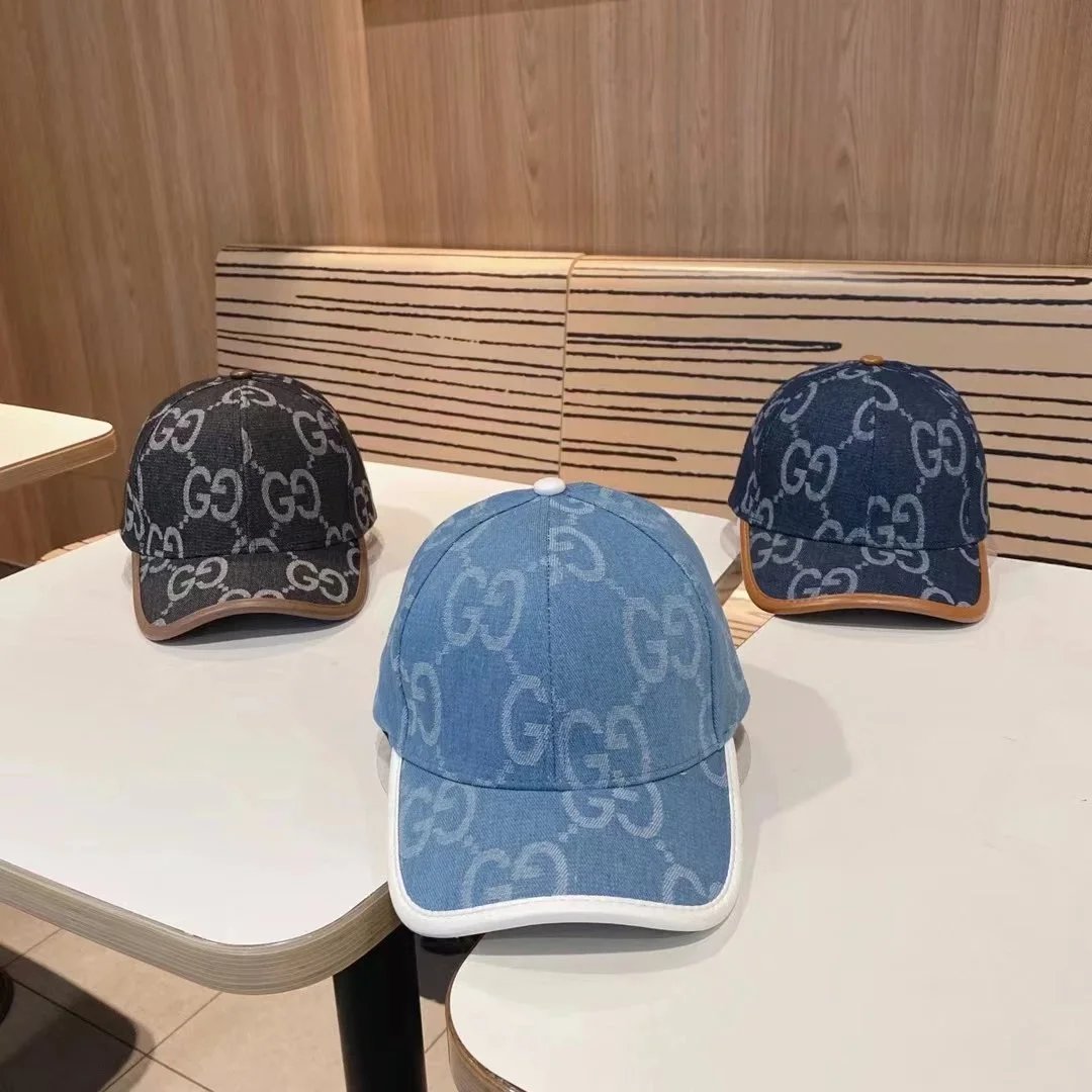 Gucci Hats Logo-print baseball caps and bucket image 13