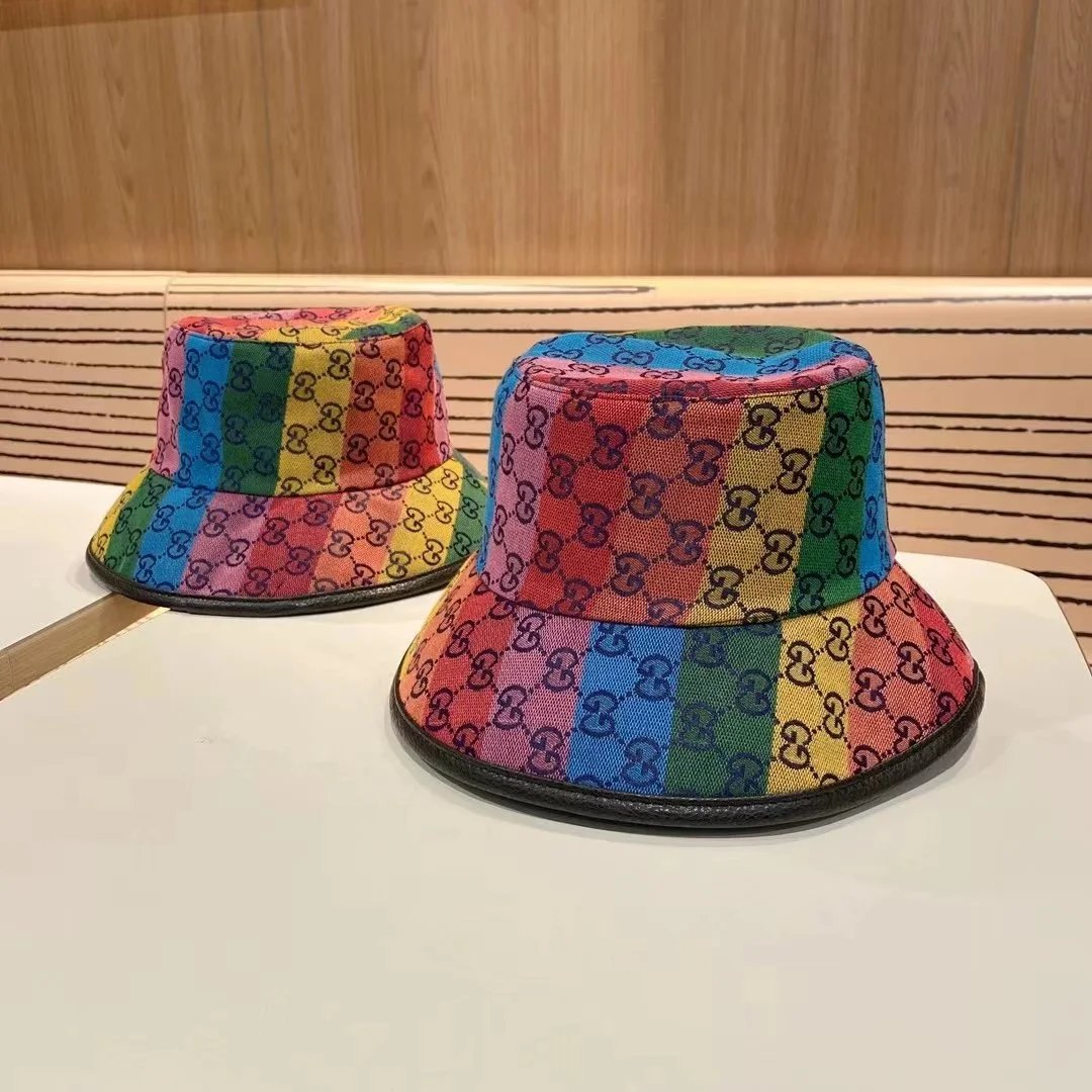 Gucci Hats Logo-print baseball caps and bucket — 02 Multicolor