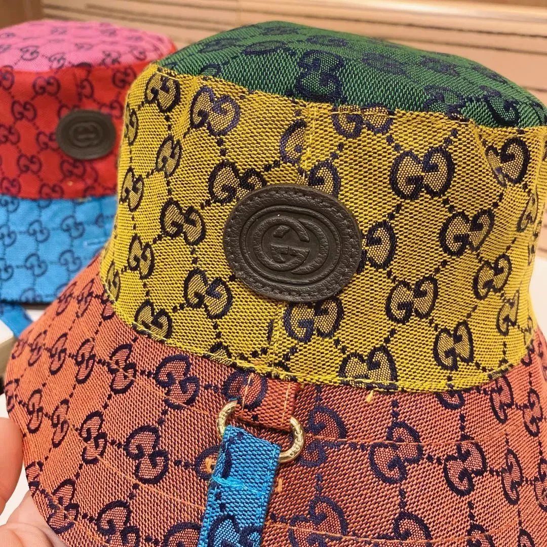 Gucci Hats Logo-print baseball caps and bucket — 15