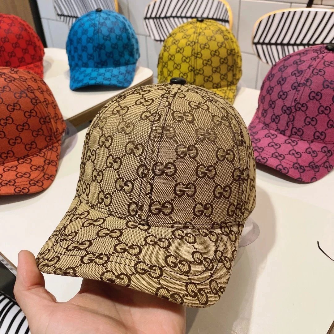 Gucci Hats Logo-print baseball caps and bucket — 31