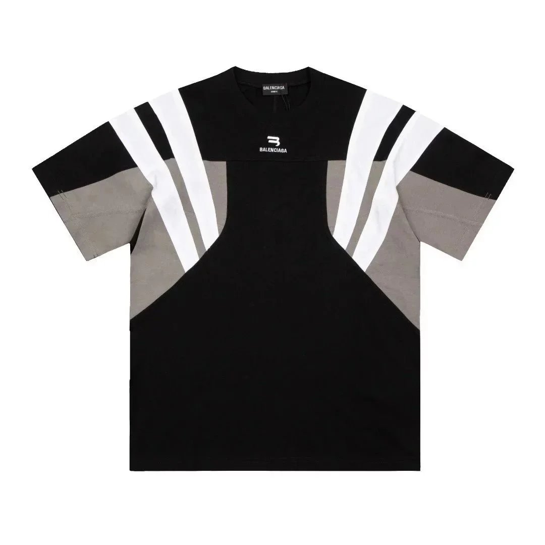 Balenciaga T-Shirts Short-Sleeve Logo Graphic T-Shirt image 5