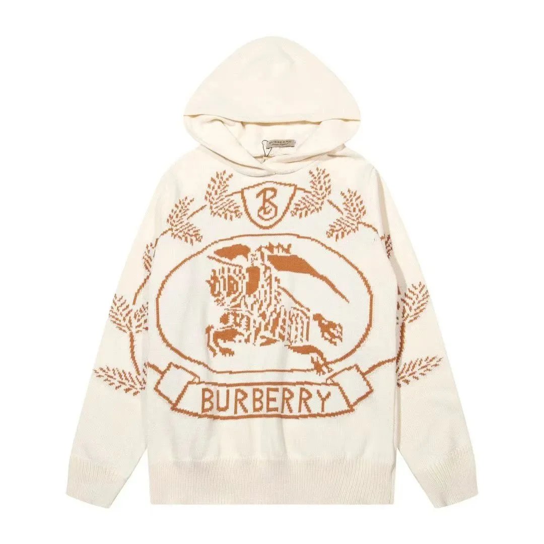 Burberry Knitwear Logo knit sweater and hooded image 5