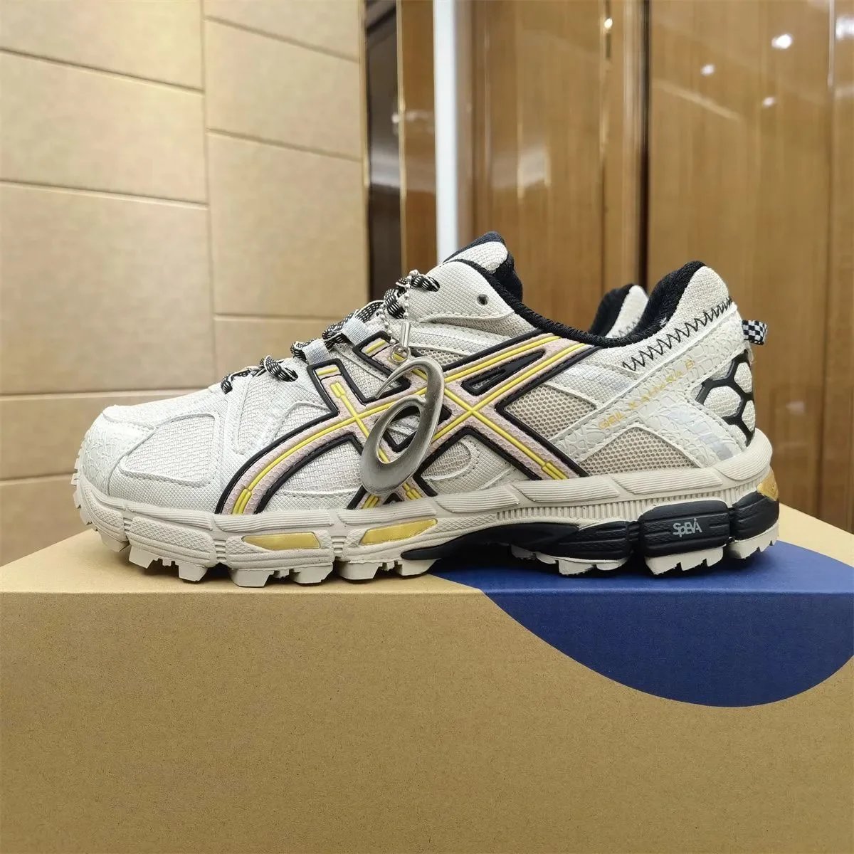 ASICS Sneakers mesh-panel running-inspired — 26*Top quality