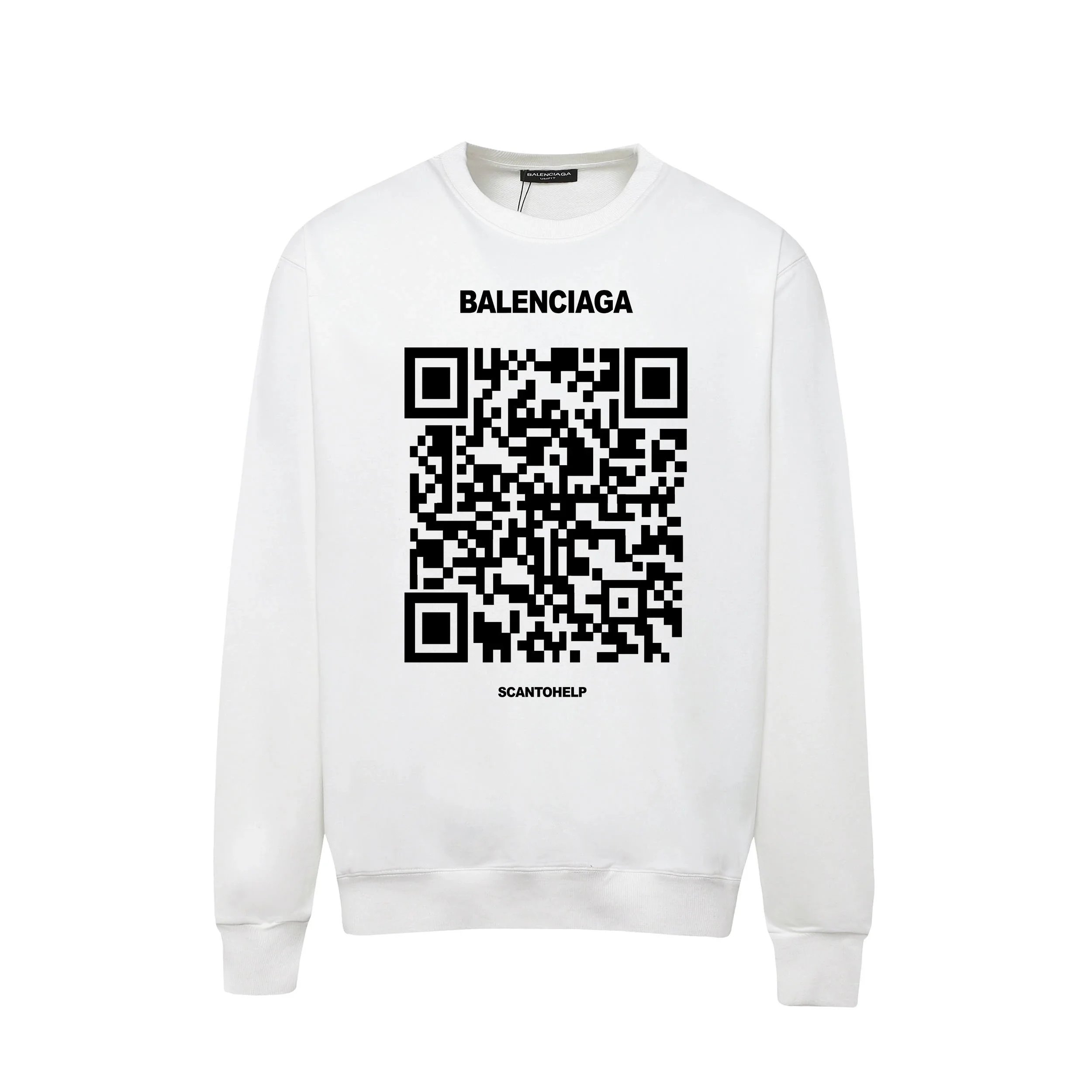 Balenciaga Hoodies & Sweatshirts Graphic Crewneck Sweatshirt image 10