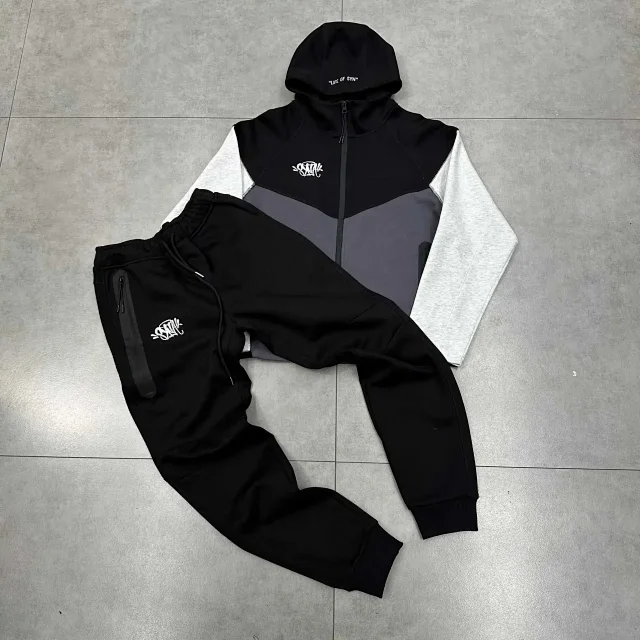 Life of Syn Jackets Hooded Zip-Front Colorblock Jacket product detail image 7