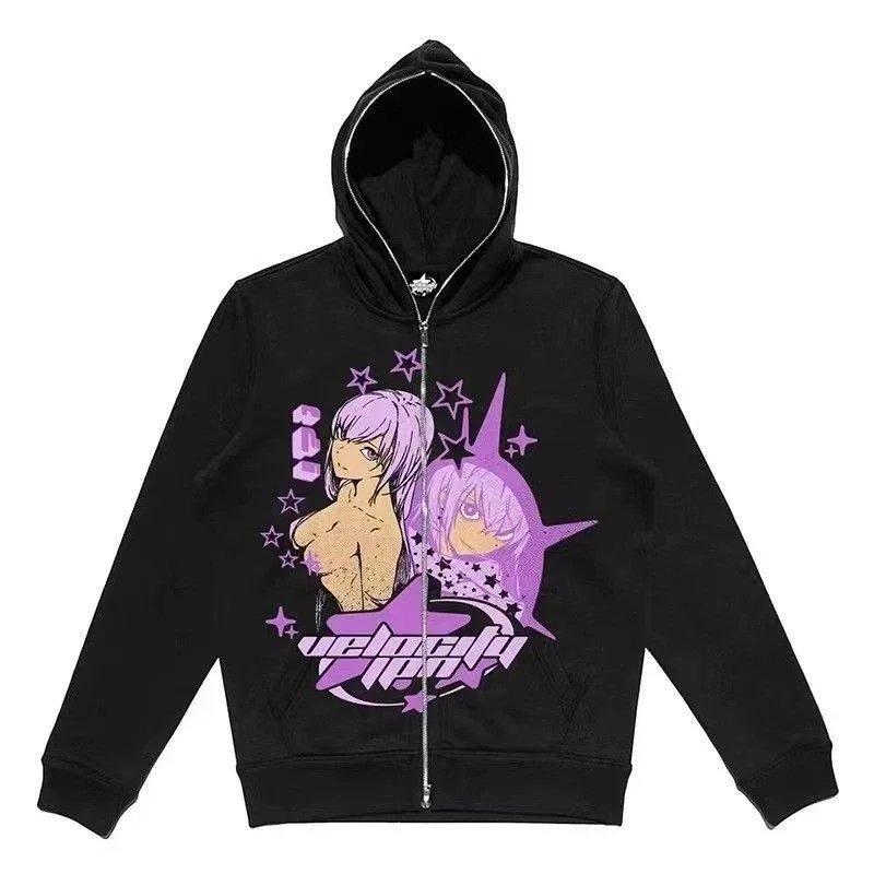 Unbranded Hoodies & Sweatshirts Graphic Print — 40 black
