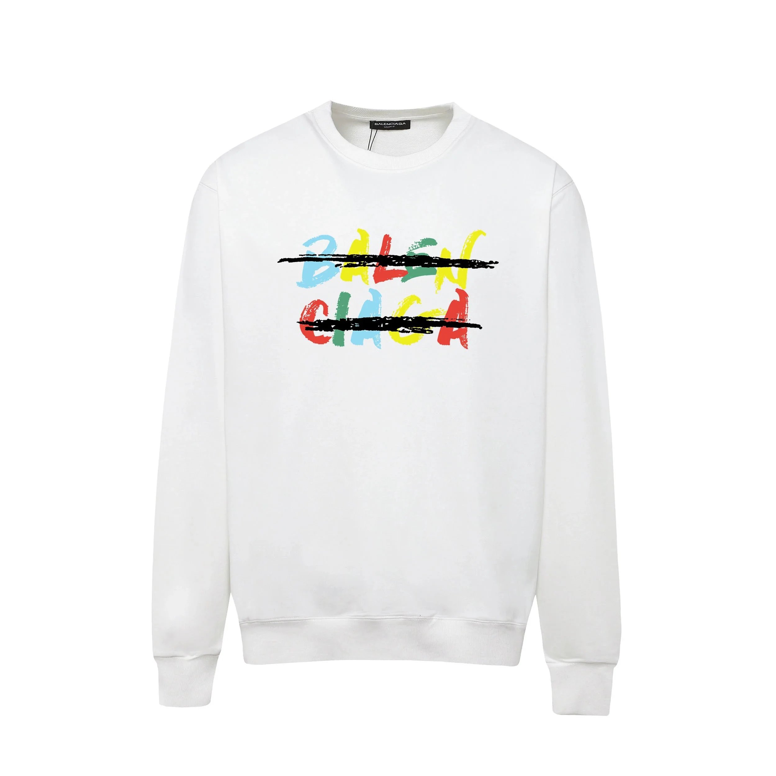 Balenciaga Hoodies & Sweatshirts Graphic Crewneck Sweatshirt — 23