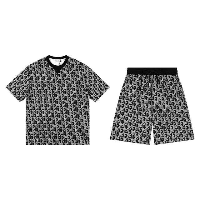 Adidas Matching Sets Short-Sleeve T-Shirt and Shorts Set product detail image 8