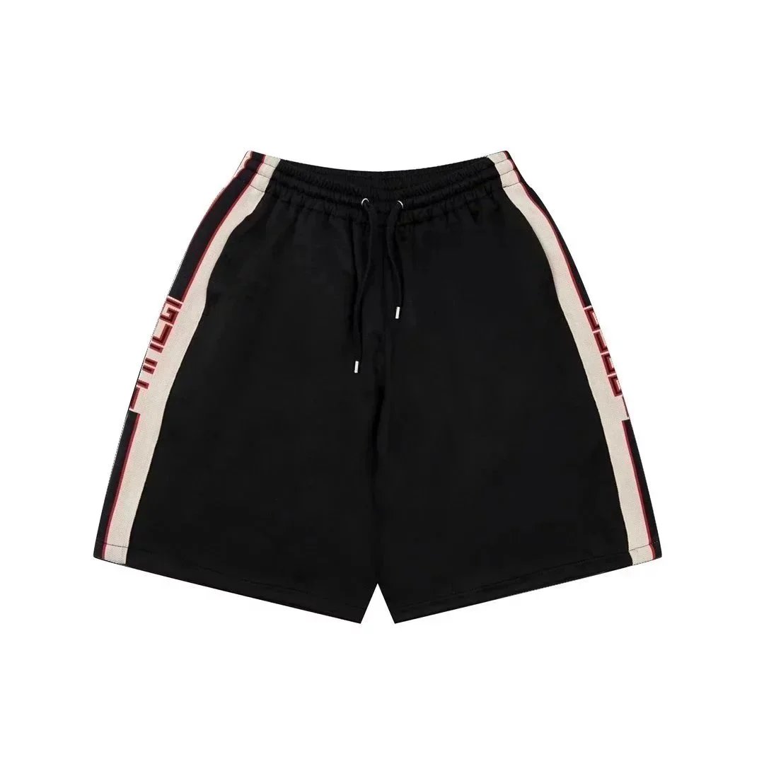Lacoste Matching Sets Zip-Up Track Jacket and Pants Set — 1 Black shorts 002