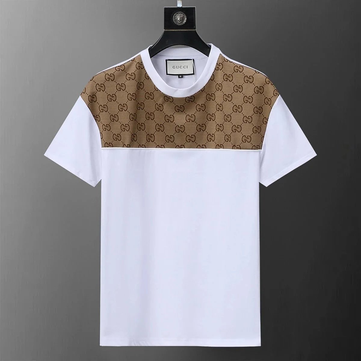 Gucci Matching Sets Short-Sleeve T-Shirt and Drawstring Shorts Set — 22 white
