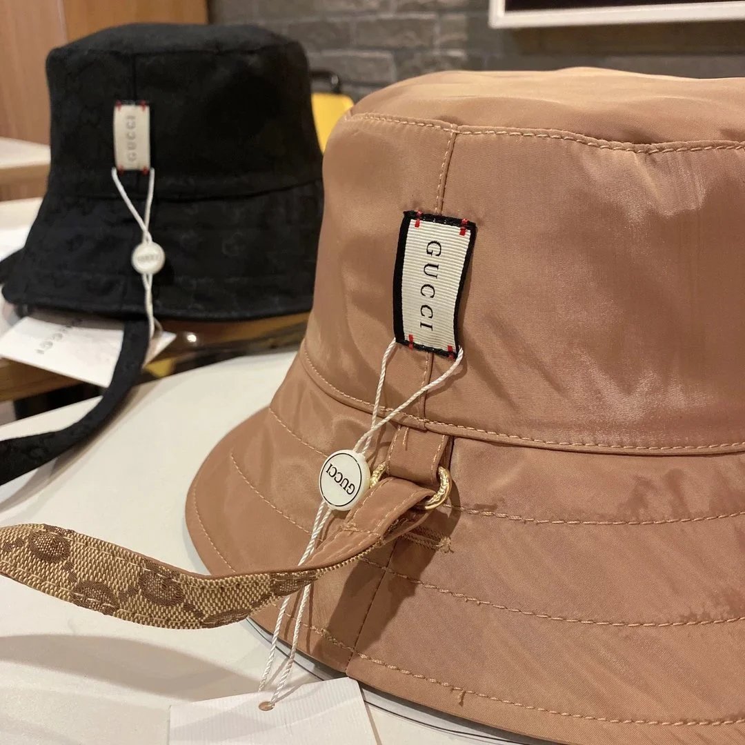 Gucci Hats Logo-print baseball caps and bucket — 13