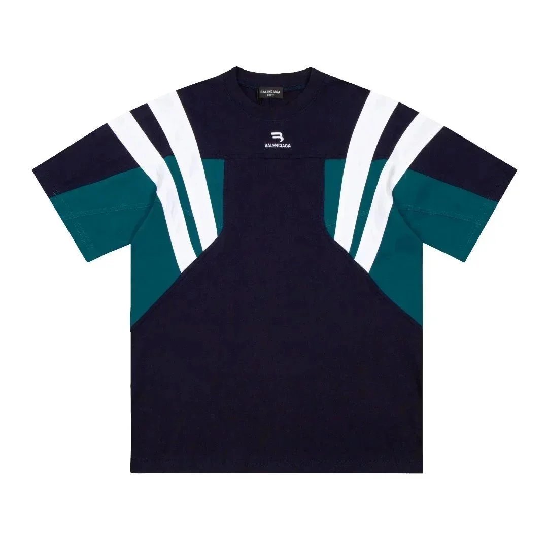 Balenciaga T-Shirts Short-Sleeve Logo Graphic T-Shirt image 4