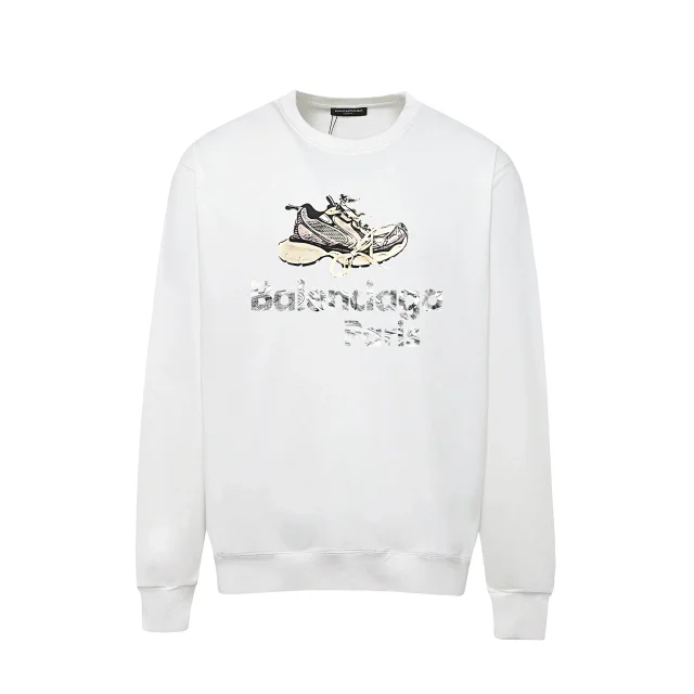 Balenciaga Hoodies & Sweatshirts Graphic Crewneck Sweatshirt product detail image 4
