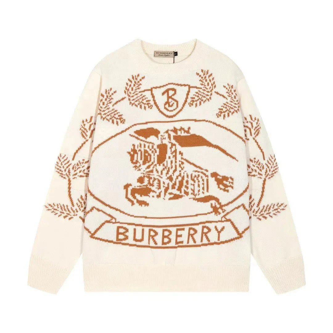 Burberry Knitwear Logo knit sweater and hooded image 7