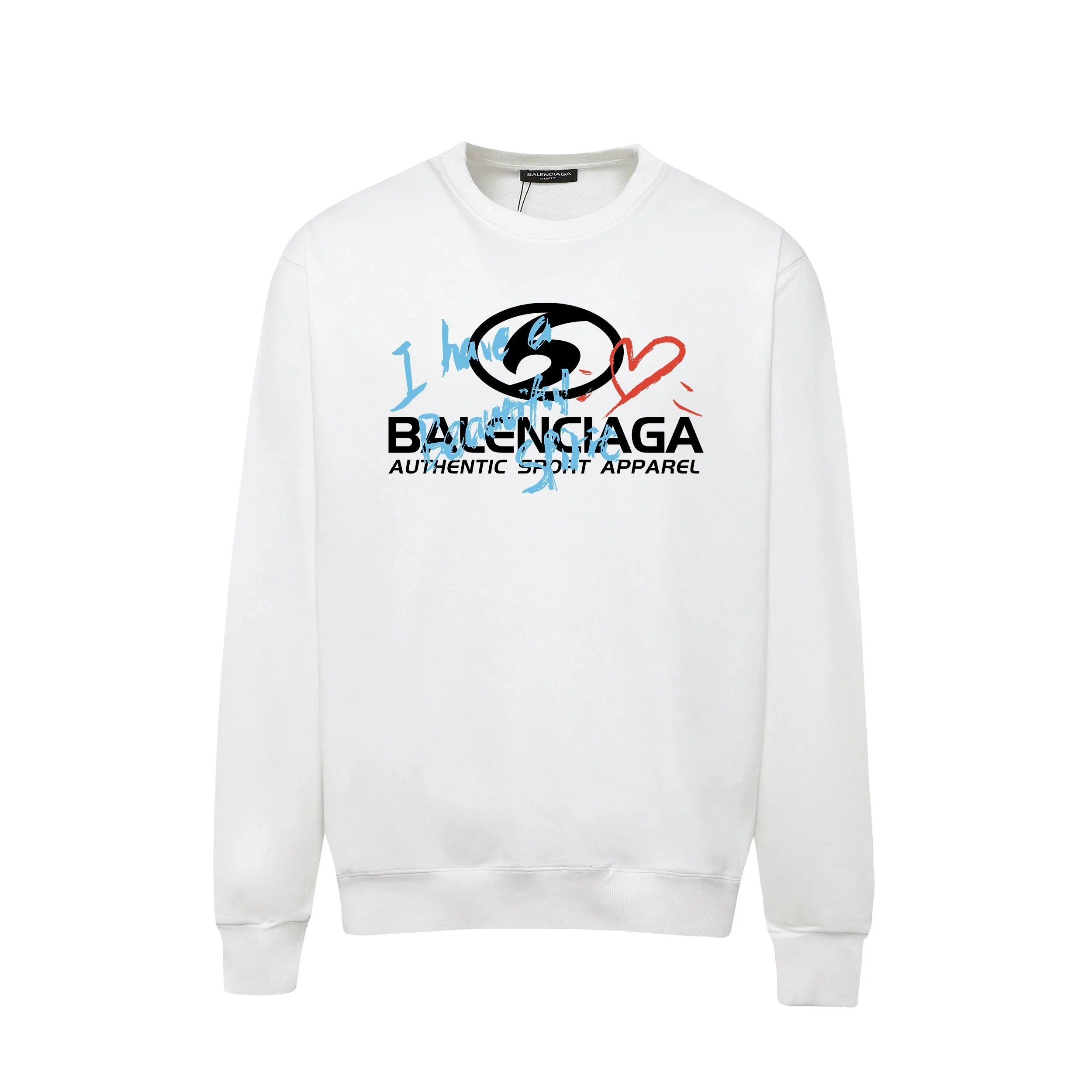 Balenciaga Hoodies & Sweatshirts Graphic Crewneck Sweatshirt image 6
