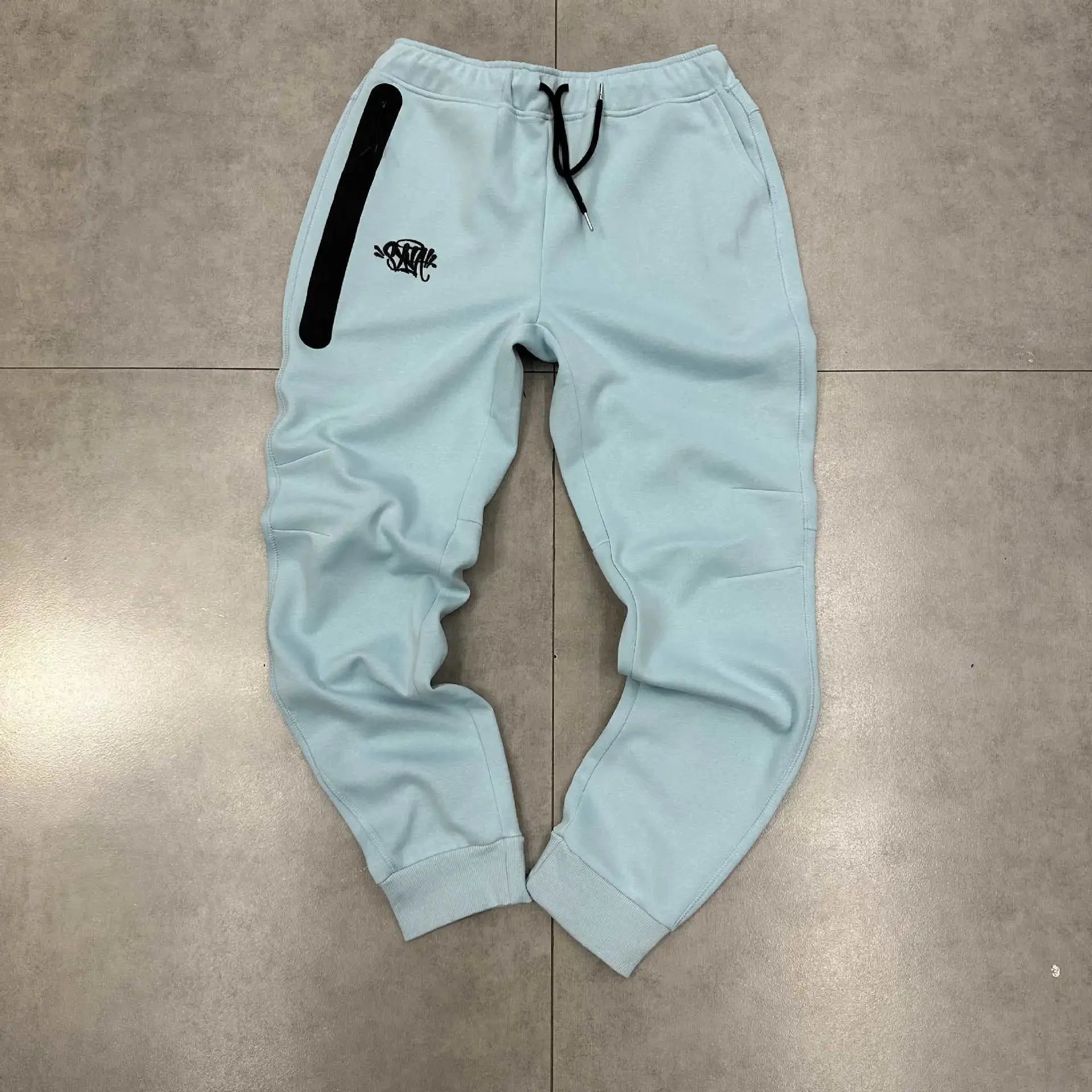 Life of Syn Jackets Hooded Zip-Front Colorblock Jacket — Blue [Trousers】*Top quality
