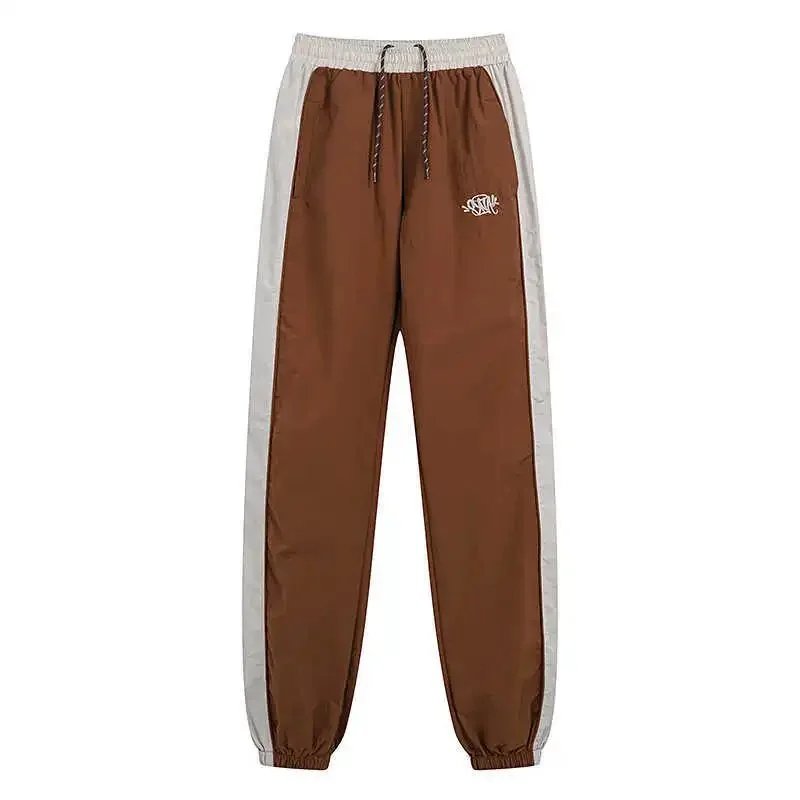 Life of Syn Jackets Hooded Zip-Front Colorblock Jacket — Coffee color 57【Trousers】*Top quality