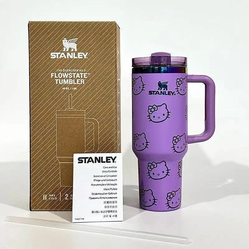 Stanley Uncategorized Quencher H2.0 FlowState 40 oz Tumbler — 12 KT purple*high quality