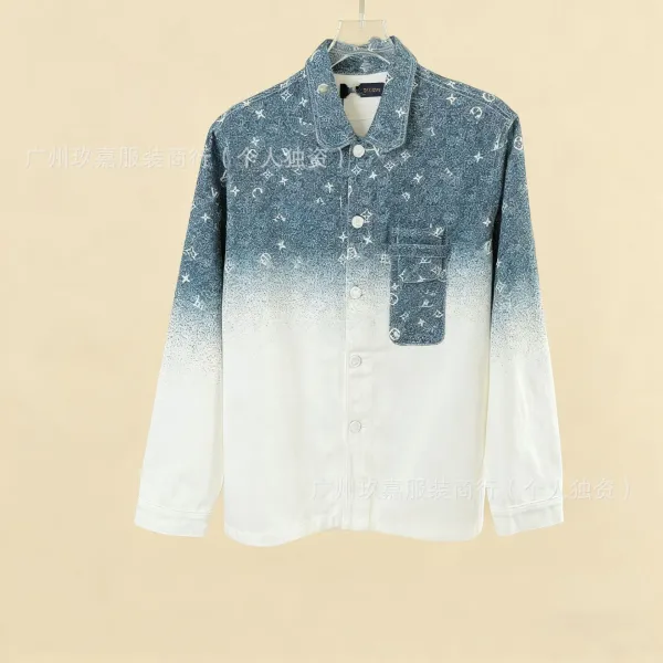 Louis Vuitton Monogram Washed Black Denim Jacket - 21