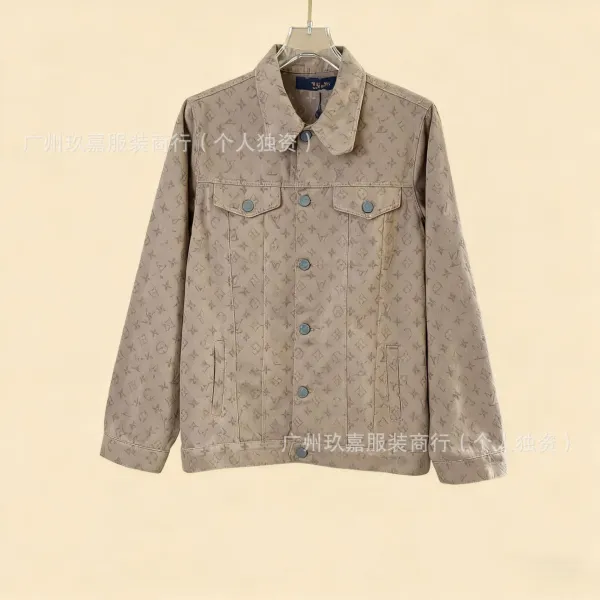 Louis Vuitton Monogram Washed Black Denim Jacket - 17