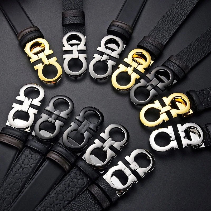 Ferragamo Black Leat