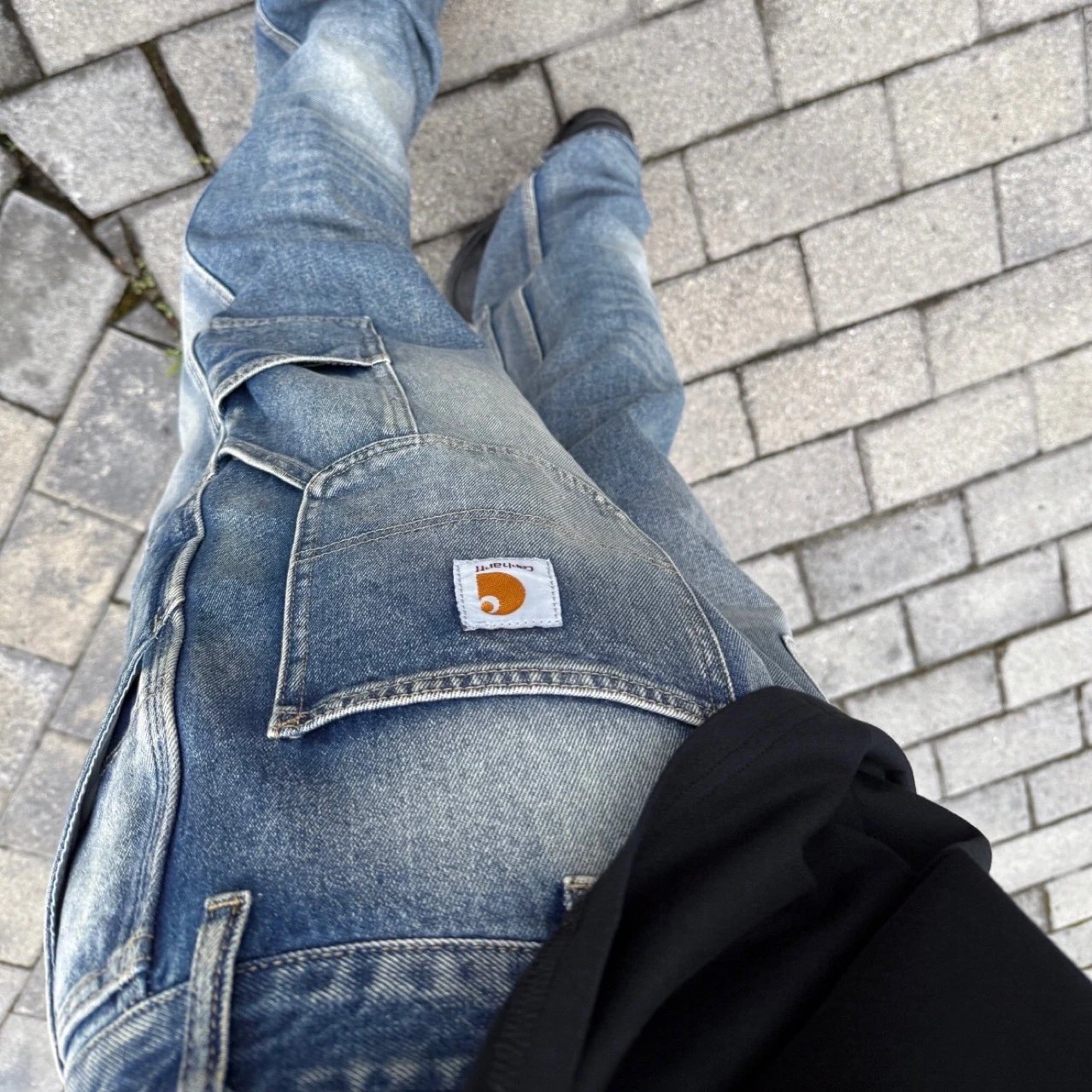 Carhartt Blue Cargo Jeans - Hipobuy spreadsheet find