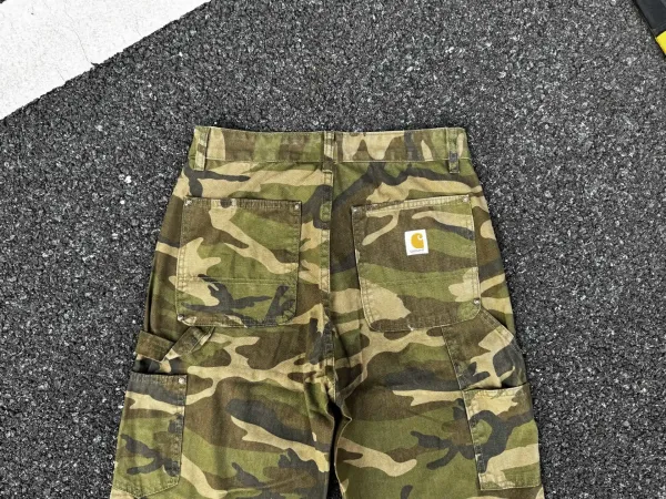 Design Camouflage Cargo Pants Army Green - 7