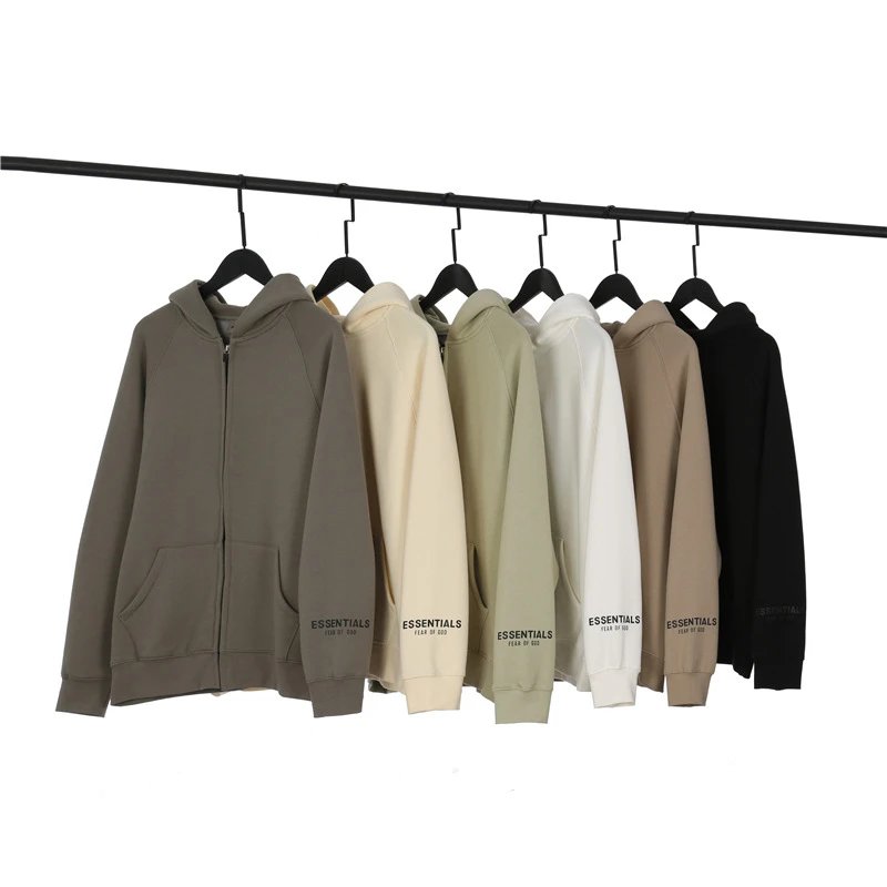 Fear of God Essentials Zip-Up Hoodie