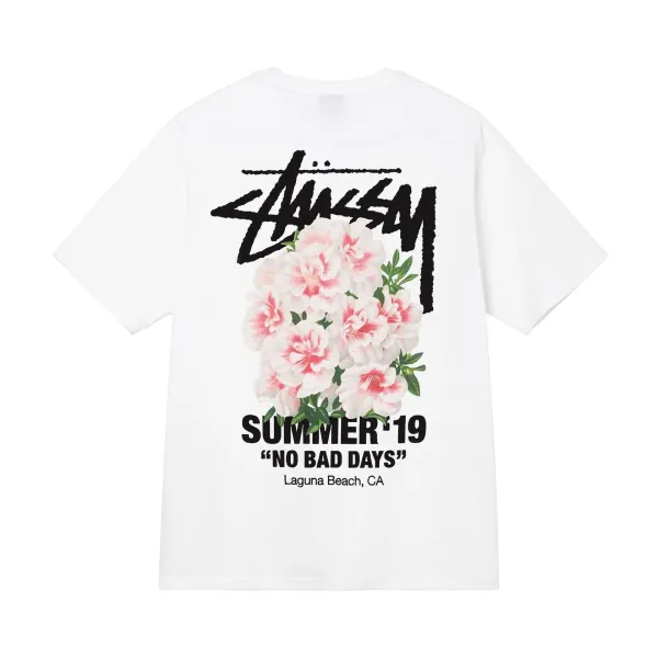 Stüssy Graphic Tee Collection Black, White, Navy, Beige, Purple, Yellow, Pink, Multicolor T-Shirt - 19