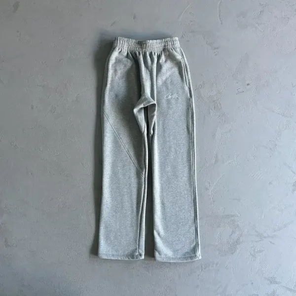 Design Classic Fit Heather Gray Sweatpants - 1